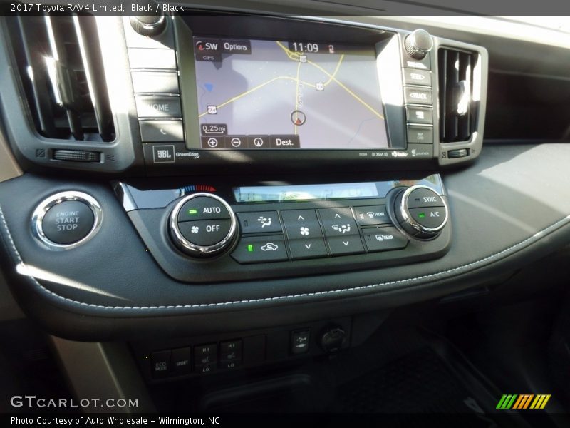 Black / Black 2017 Toyota RAV4 Limited