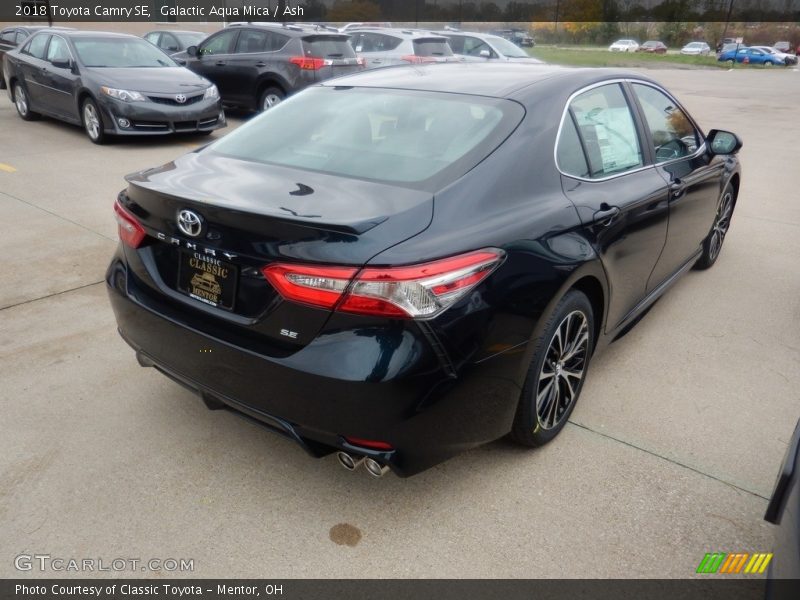 Galactic Aqua Mica / Ash 2018 Toyota Camry SE