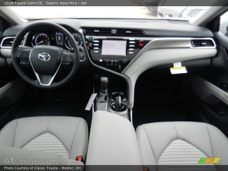 Galactic Aqua Mica / Ash 2018 Toyota Camry SE