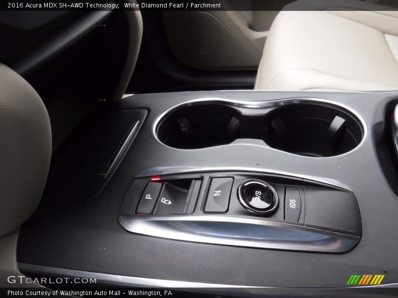 White Diamond Pearl / Parchment 2016 Acura MDX SH-AWD Technology