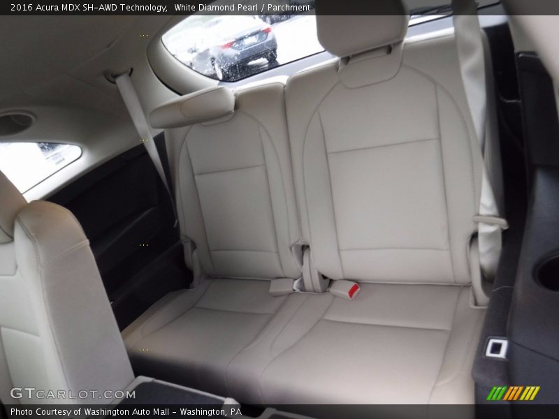 White Diamond Pearl / Parchment 2016 Acura MDX SH-AWD Technology