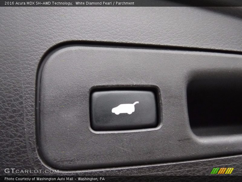White Diamond Pearl / Parchment 2016 Acura MDX SH-AWD Technology