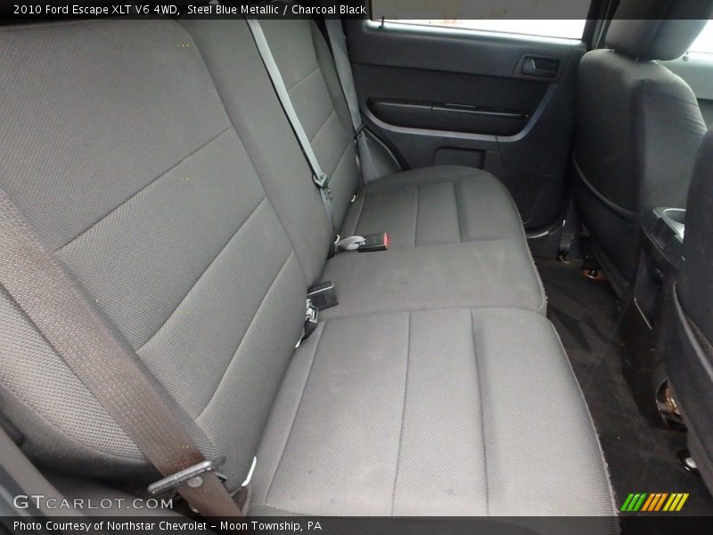 Steel Blue Metallic / Charcoal Black 2010 Ford Escape XLT V6 4WD