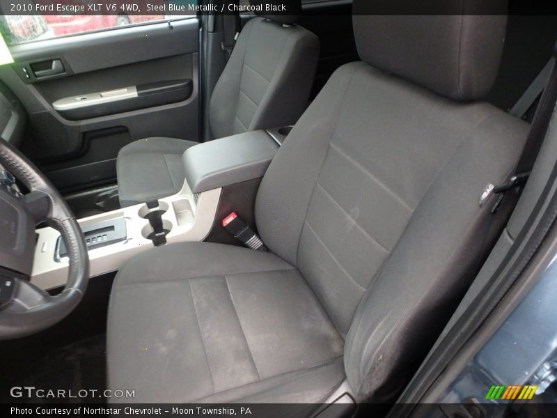 Steel Blue Metallic / Charcoal Black 2010 Ford Escape XLT V6 4WD