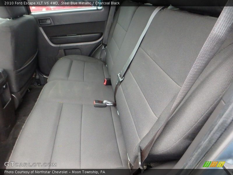 Steel Blue Metallic / Charcoal Black 2010 Ford Escape XLT V6 4WD