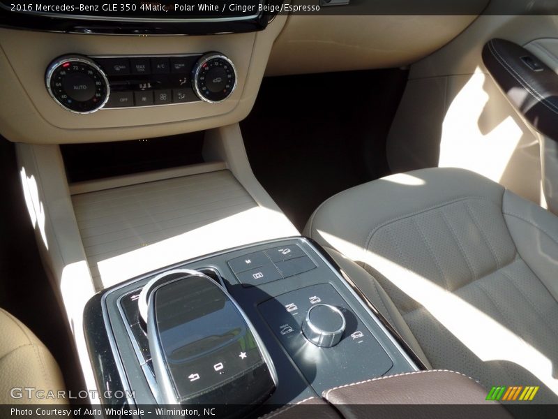 Polar White / Ginger Beige/Espresso 2016 Mercedes-Benz GLE 350 4Matic