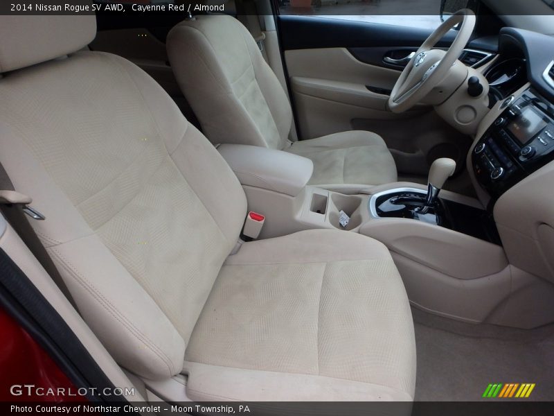 Cayenne Red / Almond 2014 Nissan Rogue SV AWD