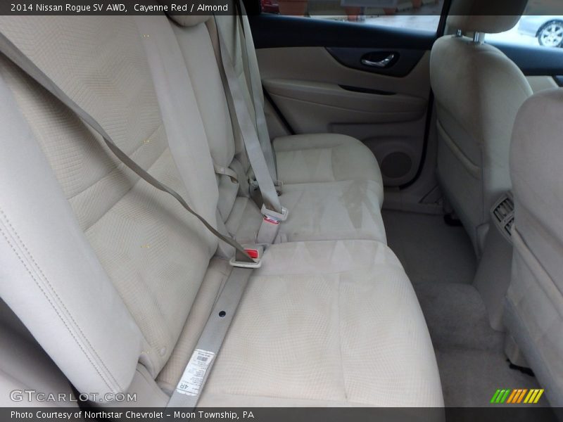 Cayenne Red / Almond 2014 Nissan Rogue SV AWD