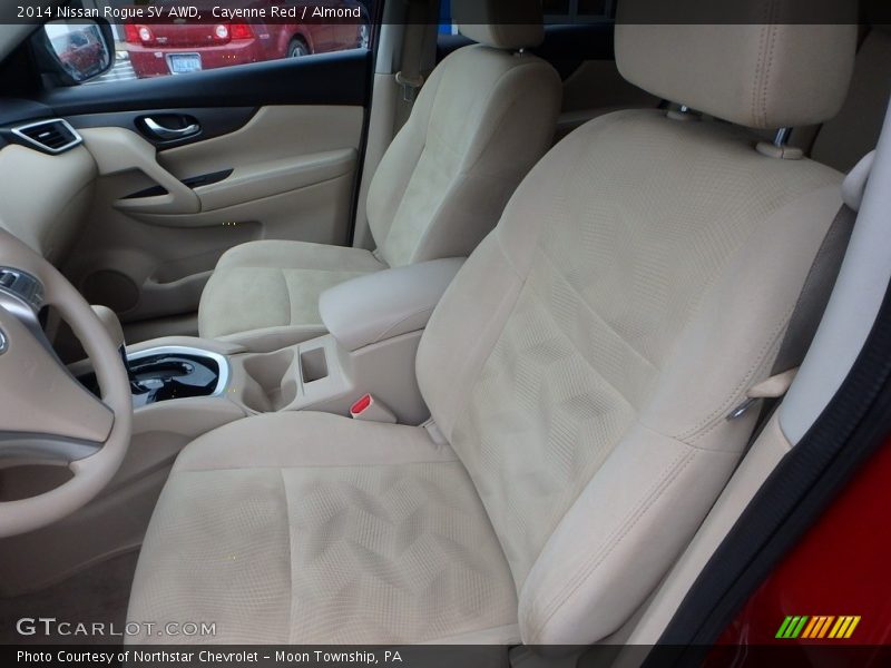 Cayenne Red / Almond 2014 Nissan Rogue SV AWD