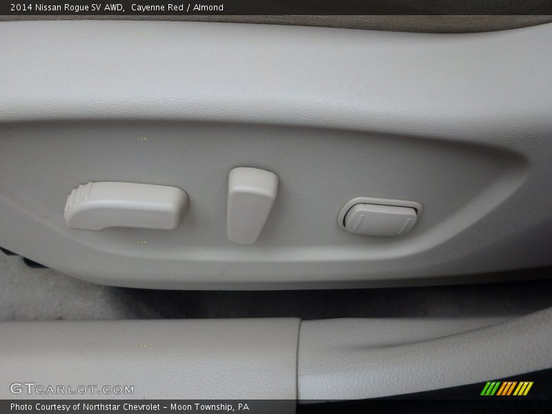 Cayenne Red / Almond 2014 Nissan Rogue SV AWD
