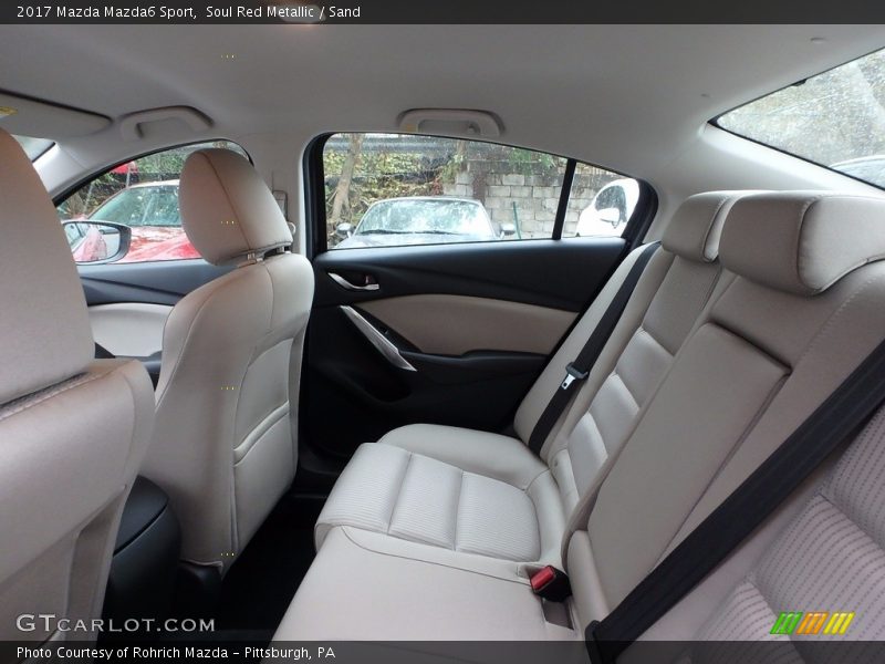 Soul Red Metallic / Sand 2017 Mazda Mazda6 Sport