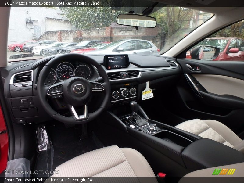 Soul Red Metallic / Sand 2017 Mazda Mazda6 Sport