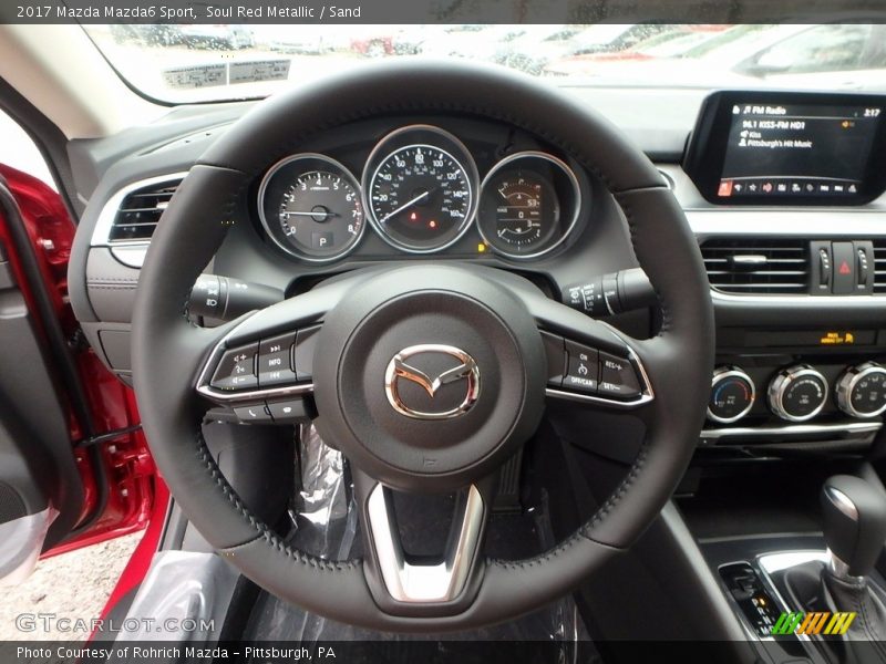 Soul Red Metallic / Sand 2017 Mazda Mazda6 Sport