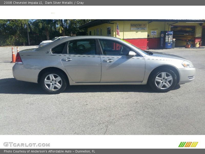 Dark Silver Metallic / Gray 2008 Chevrolet Impala LS