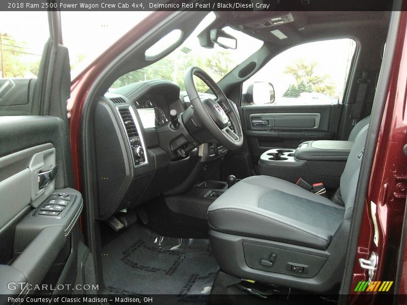  2018 2500 Power Wagon Crew Cab 4x4 Black/Diesel Gray Interior