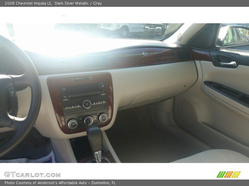 Dark Silver Metallic / Gray 2008 Chevrolet Impala LS