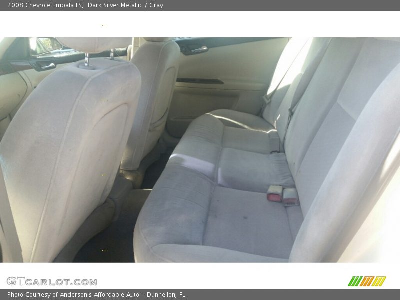 Dark Silver Metallic / Gray 2008 Chevrolet Impala LS