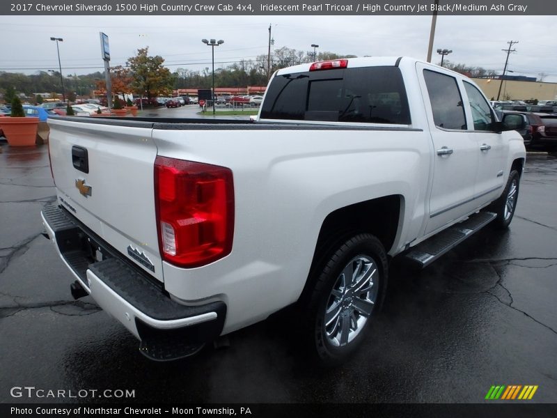 Iridescent Pearl Tricoat / High Country Jet Black/Medium Ash Gray 2017 Chevrolet Silverado 1500 High Country Crew Cab 4x4