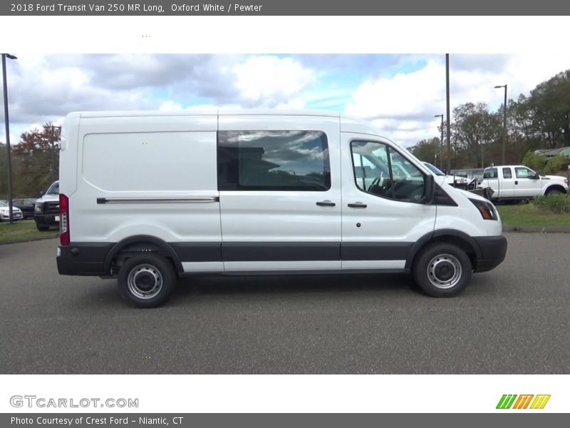  2018 Transit Van 250 MR Long Oxford White