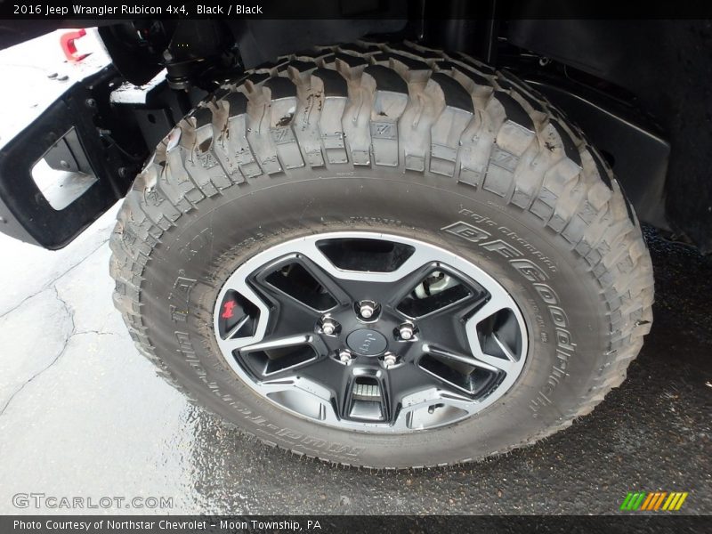 Black / Black 2016 Jeep Wrangler Rubicon 4x4