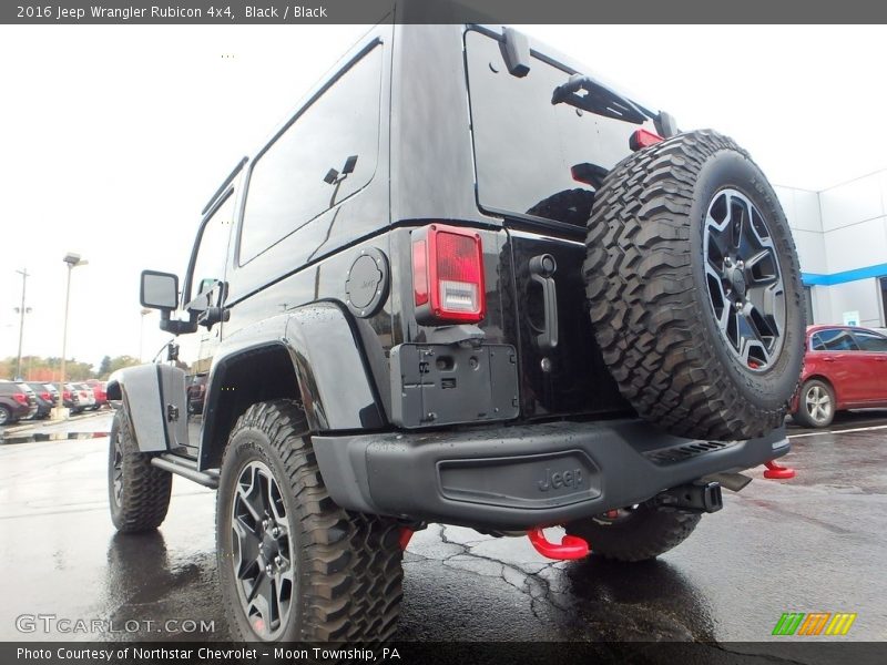 Black / Black 2016 Jeep Wrangler Rubicon 4x4