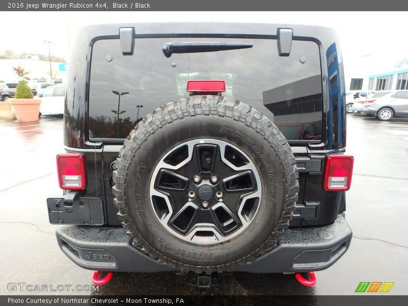 Black / Black 2016 Jeep Wrangler Rubicon 4x4