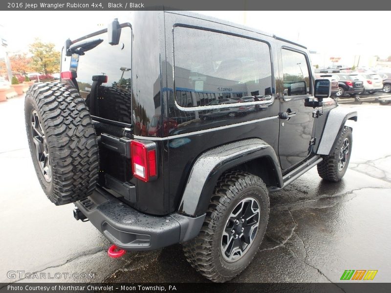Black / Black 2016 Jeep Wrangler Rubicon 4x4