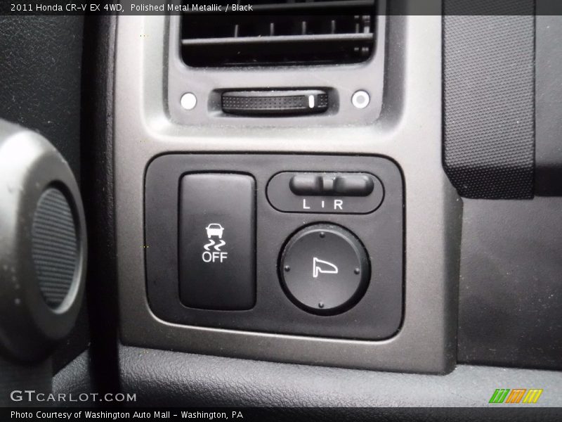 Polished Metal Metallic / Black 2011 Honda CR-V EX 4WD