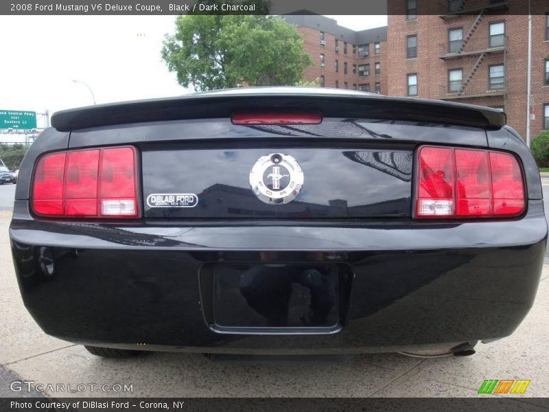 Black / Dark Charcoal 2008 Ford Mustang V6 Deluxe Coupe