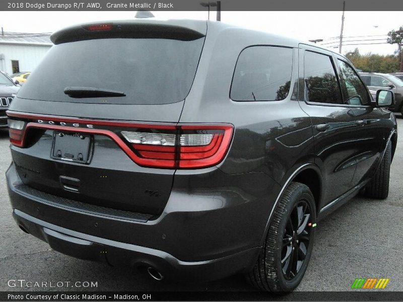 Granite Metallic / Black 2018 Dodge Durango R/T AWD