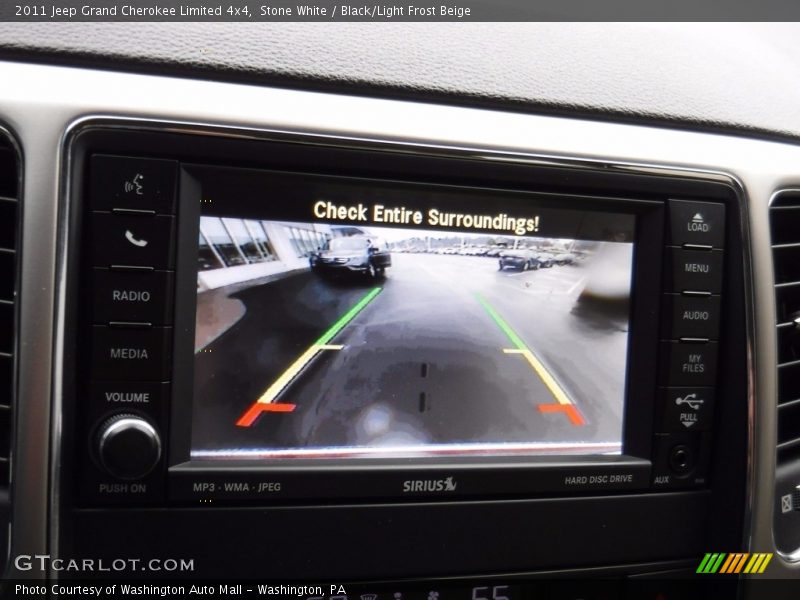 Stone White / Black/Light Frost Beige 2011 Jeep Grand Cherokee Limited 4x4