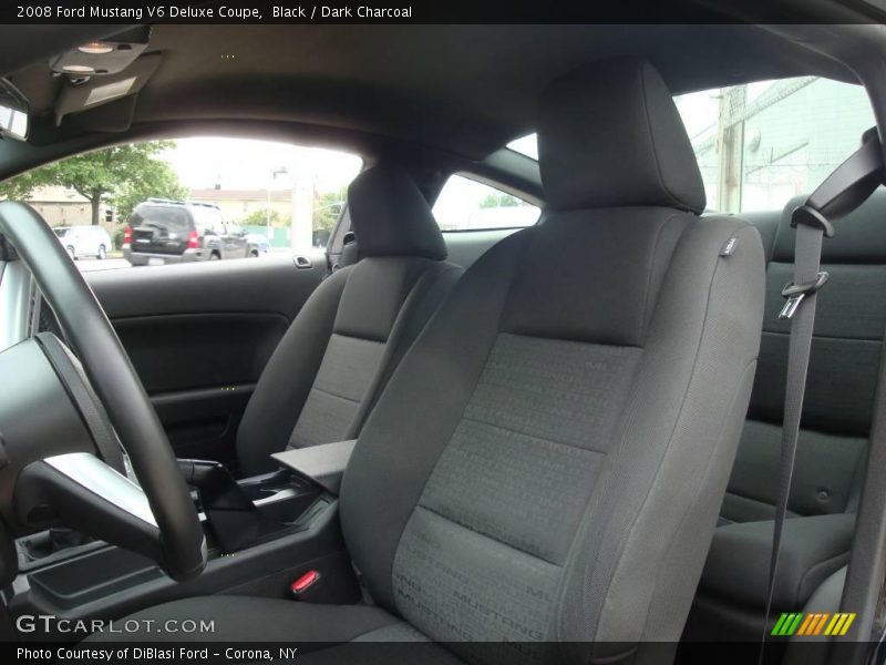 Black / Dark Charcoal 2008 Ford Mustang V6 Deluxe Coupe