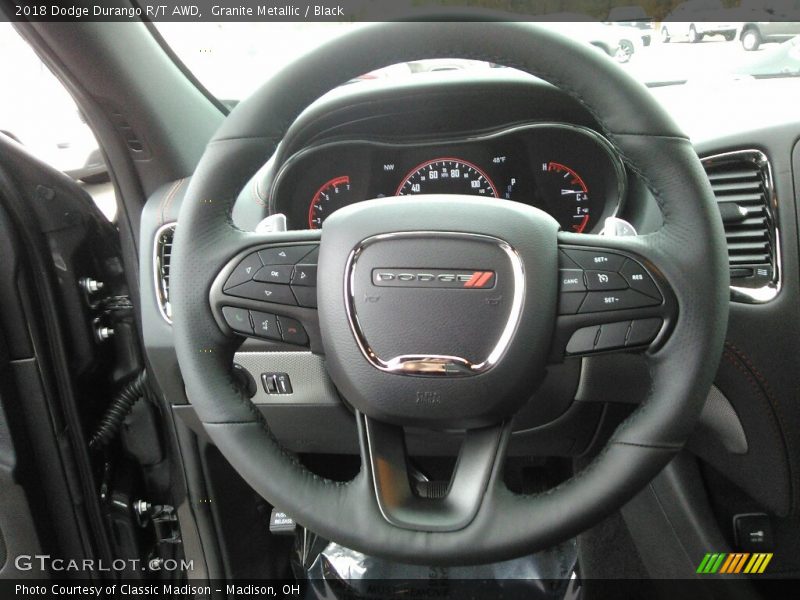 Granite Metallic / Black 2018 Dodge Durango R/T AWD