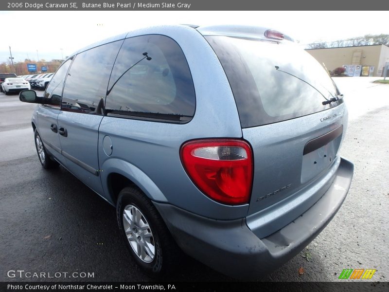 Butane Blue Pearl / Medium Slate Gray 2006 Dodge Caravan SE