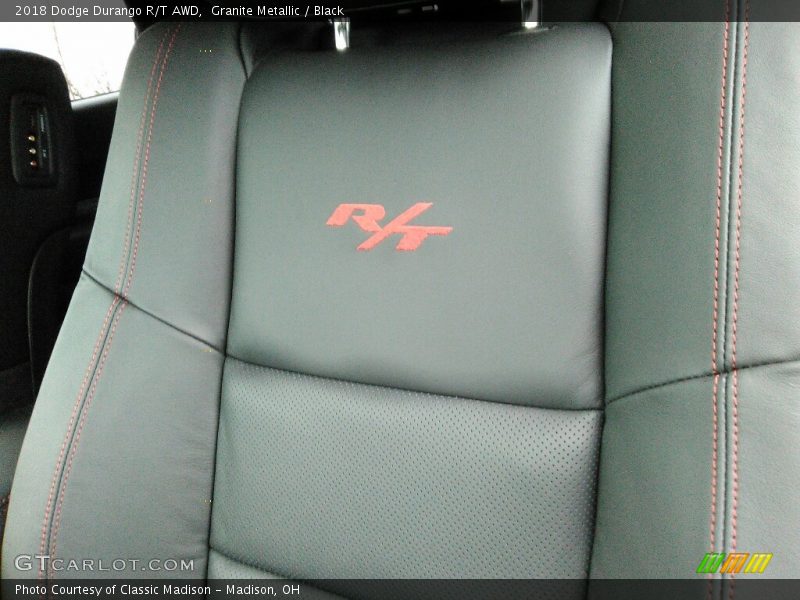 Granite Metallic / Black 2018 Dodge Durango R/T AWD