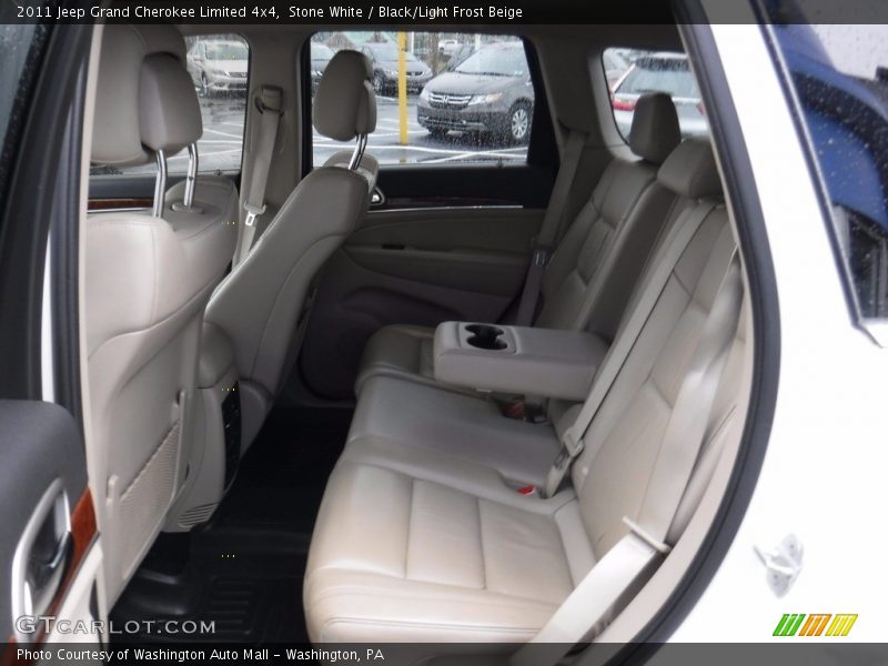 Stone White / Black/Light Frost Beige 2011 Jeep Grand Cherokee Limited 4x4