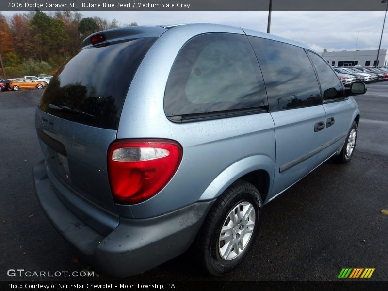 Butane Blue Pearl / Medium Slate Gray 2006 Dodge Caravan SE