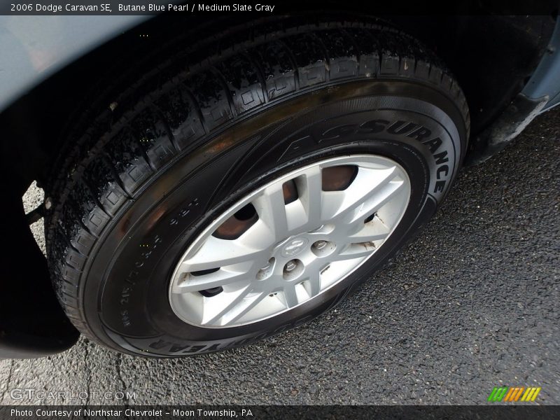 Butane Blue Pearl / Medium Slate Gray 2006 Dodge Caravan SE