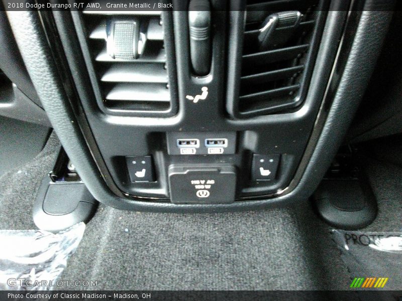 Granite Metallic / Black 2018 Dodge Durango R/T AWD