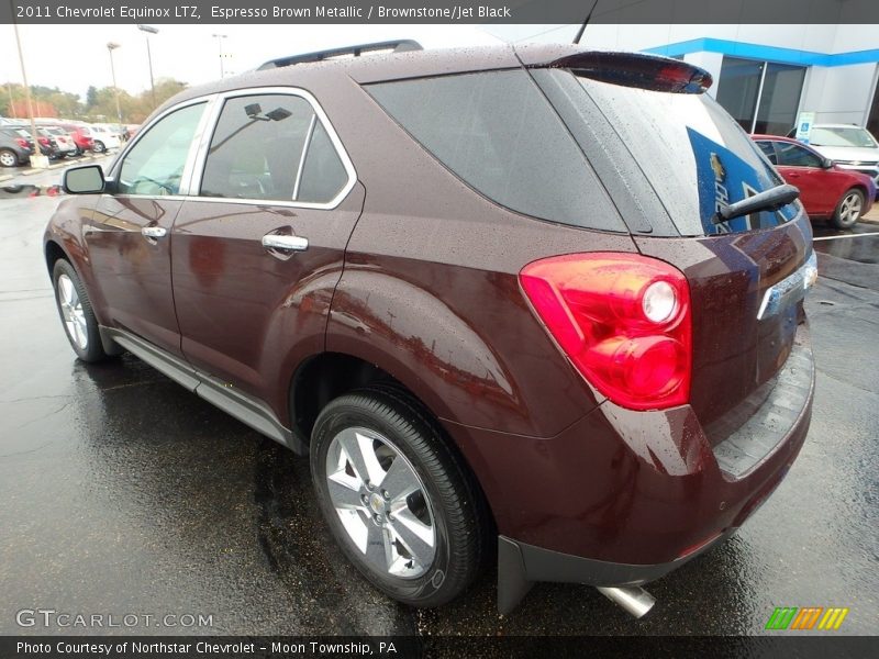 Espresso Brown Metallic / Brownstone/Jet Black 2011 Chevrolet Equinox LTZ