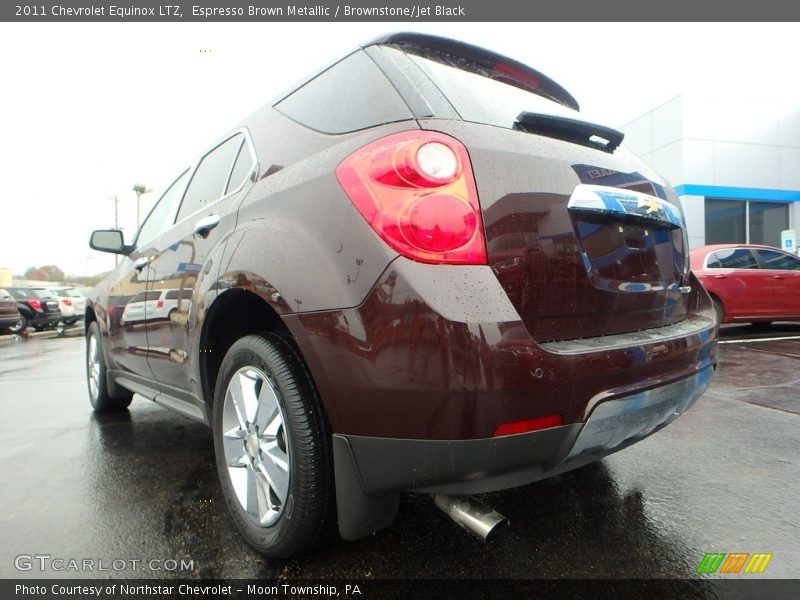 Espresso Brown Metallic / Brownstone/Jet Black 2011 Chevrolet Equinox LTZ