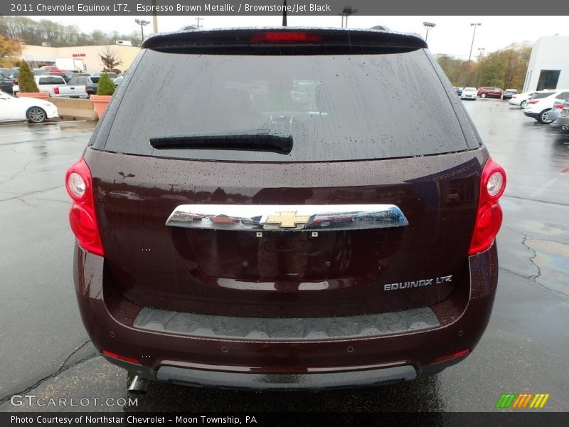 Espresso Brown Metallic / Brownstone/Jet Black 2011 Chevrolet Equinox LTZ