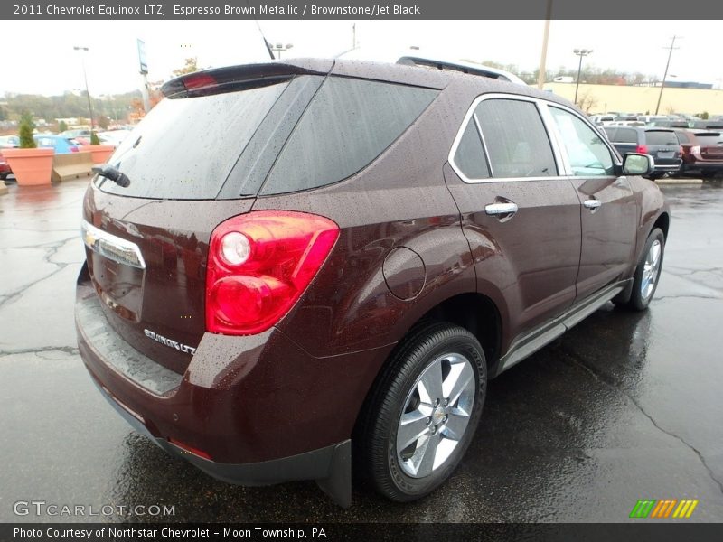 Espresso Brown Metallic / Brownstone/Jet Black 2011 Chevrolet Equinox LTZ