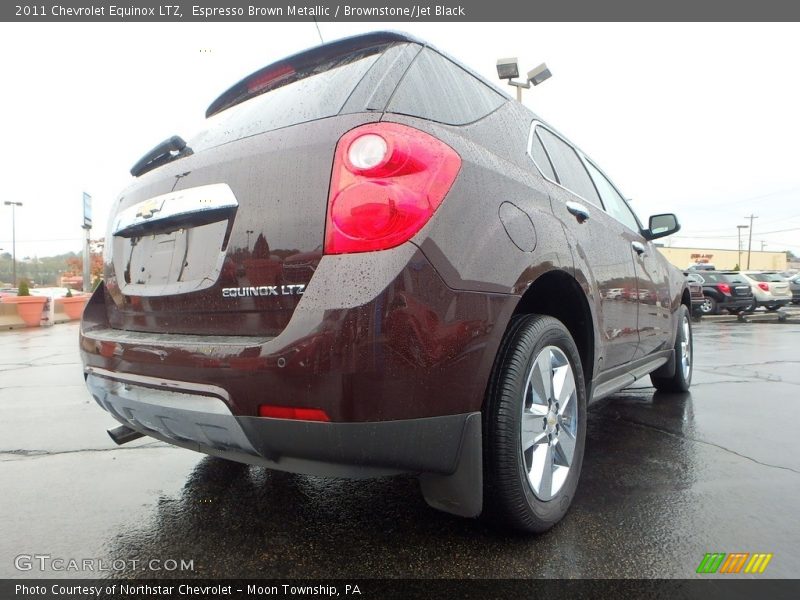 Espresso Brown Metallic / Brownstone/Jet Black 2011 Chevrolet Equinox LTZ