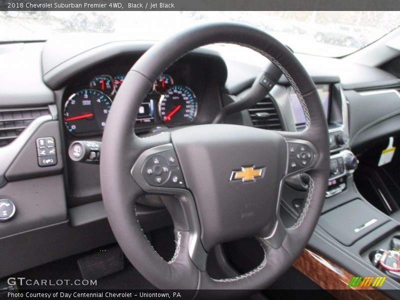 Black / Jet Black 2018 Chevrolet Suburban Premier 4WD