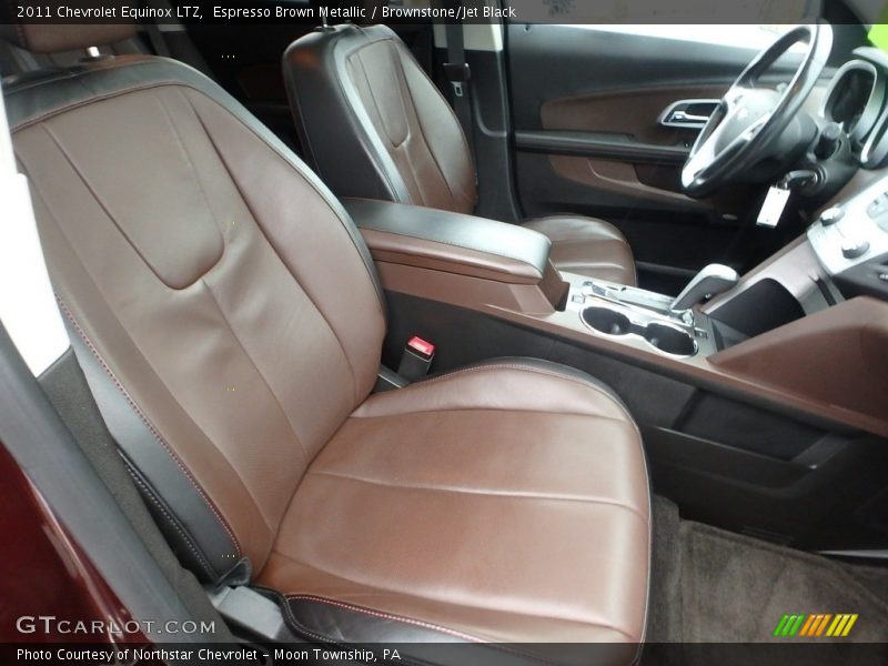 Espresso Brown Metallic / Brownstone/Jet Black 2011 Chevrolet Equinox LTZ