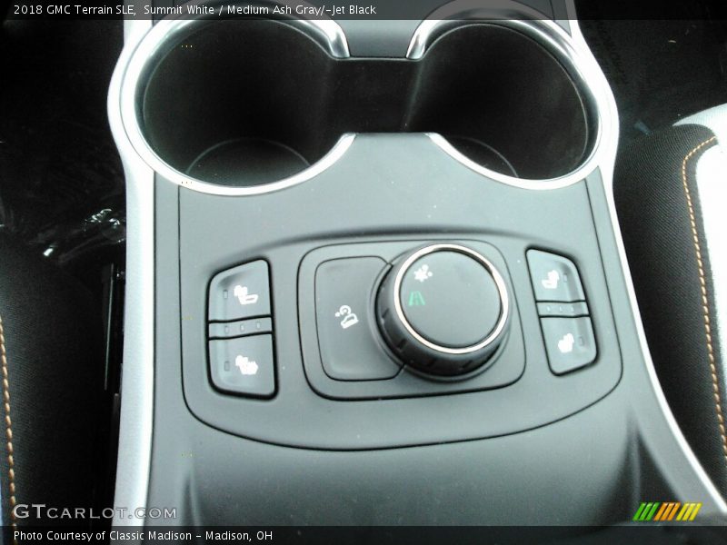 Summit White / Medium Ash Gray/­Jet Black 2018 GMC Terrain SLE