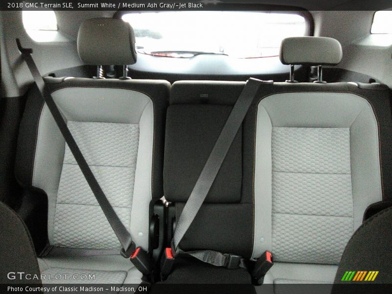 Summit White / Medium Ash Gray/­Jet Black 2018 GMC Terrain SLE