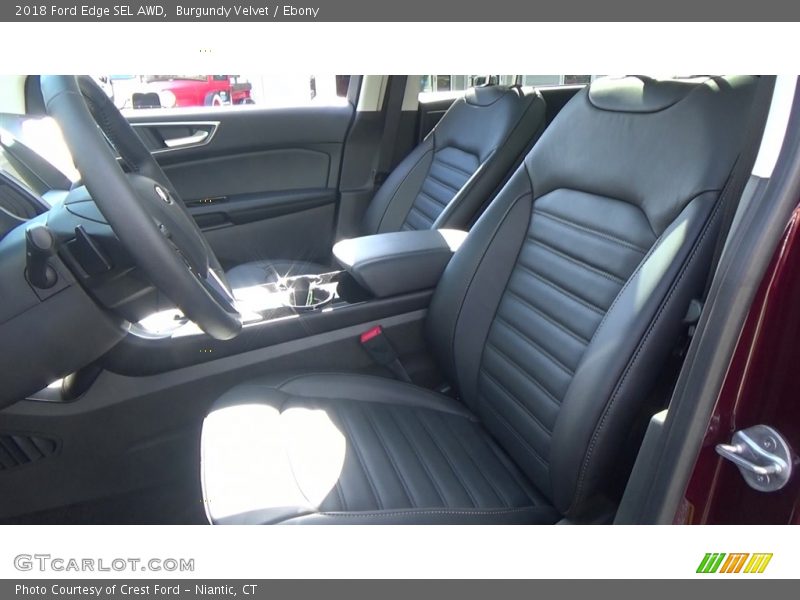 Burgundy Velvet / Ebony 2018 Ford Edge SEL AWD