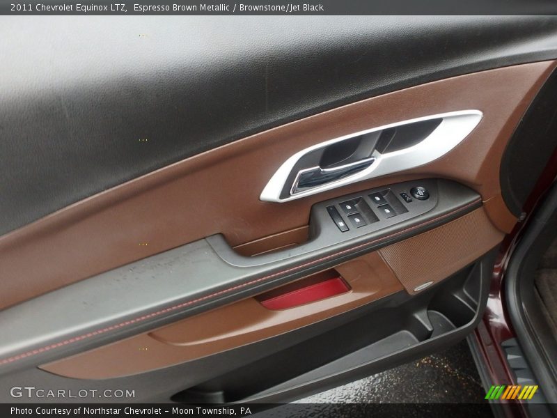 Espresso Brown Metallic / Brownstone/Jet Black 2011 Chevrolet Equinox LTZ